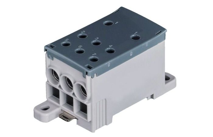 Gnybtas atsišakojimo 160A 1x95, 6x35mm2 Al/Cu PPVB 1606 - PROTEC