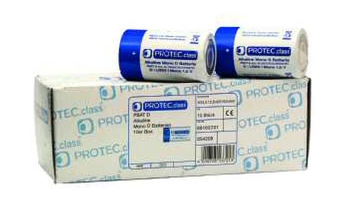 Elementas galvaninis šarminis LR20 C 1.5V Alkaline PBAT D [pak. po 10 vnt.] - PROTEC