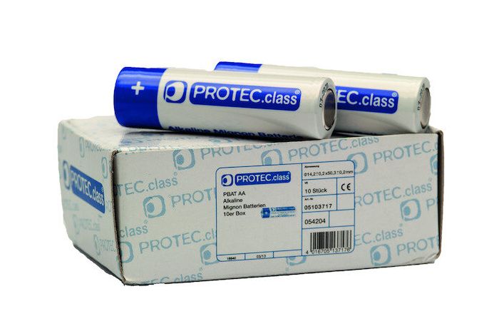 Elementas galvaninis šarminis LR6 AA 1.5V Alkaline PBAT AA [pak. po 10 vnt.] - PROTEC