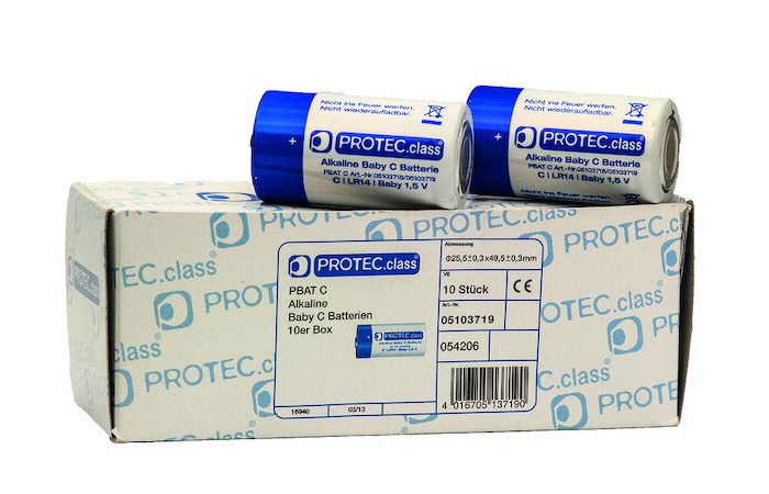 Elementas galvaninis šarminis LR14 C 1.5V Alkaline PBAT C [pak. po 10 vnt.] - PROTEC