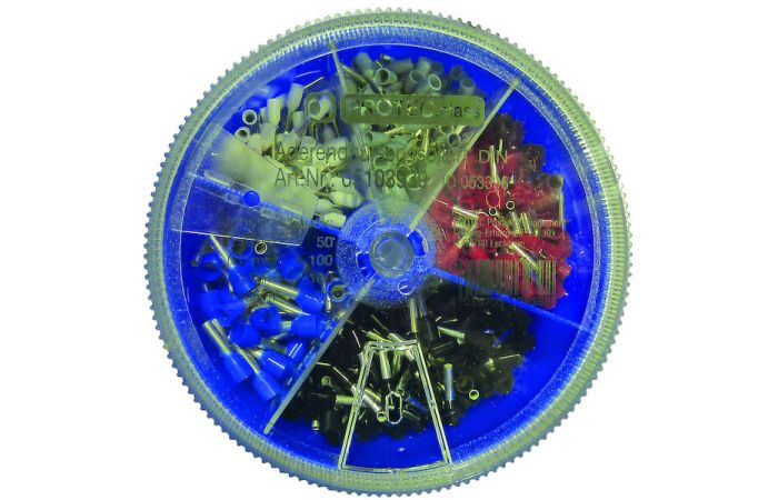 Rinkinys antgalių gilzinių 0.5-2.5mm2 DIN46228 PAEHSD2 - PROTEC