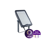 Prožektorius LED 90W IP65 3000/4000/6500K 10000/10500lm asimetrinis BVP169 LED105/830_40_65 PSU 90W AWB LEDINAIRE - PHILIPS