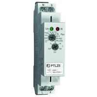 Relė laiko modulinė 0.5-20min 1no 230V AC laiptinei 55W LED PTLZ6 - PROTEC