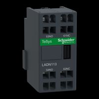 Kontaktas papildomas 1no+1nc ant viršaus [LC1D] užspaudžiami kontaktai LADN TeSys - SCHNEIDER ELECTRIC