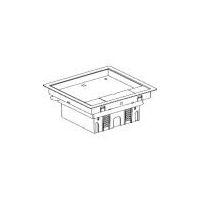 Dėžutė su dangčiu grindims 4 vietų nerūdijančio plieno Altira - SCHNEIDER ELECTRIC
