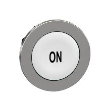 Galvutė mygtukui balta su simboliu "ON" be fiksacijos 30.5mm IP66 ZB4F Harmony - SCHNEIDER ELECTRIC
