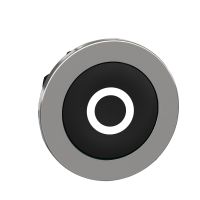 Galvutė mygtukui juoda su simboliu "O" be fiksacijos 30.5mm IP66 ZB4F Harmony - SCHNEIDER ELECTRIC