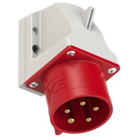 Kištukas CEE v/t 5P 32A 400V IP44 - PCE