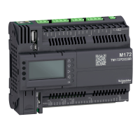 Valdiklis 28I/O Ethernet Modbus su LCD ekranu Modicon M172 - SCHNEIDER ELECTRIC