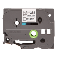 Vamzdelis termosusitraukiantis spausdintuvui 24mm D7.3-14.3mm juoda/balta L-1.5m - BROTHER