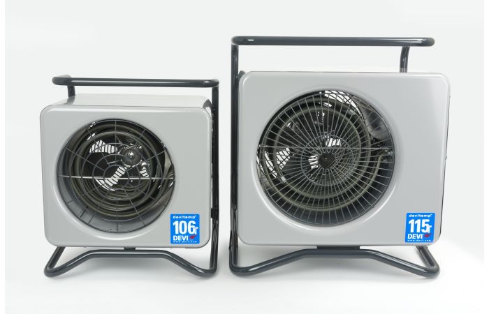 Kaloriferis 7.5/15kW 400V IPx4 Devitemp 115T - DEVI