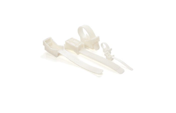 Laikiklis-dirželis 220x22mm prisukamas kabeliams/vamzdžiams baltas - ELEKTRO-PLAST