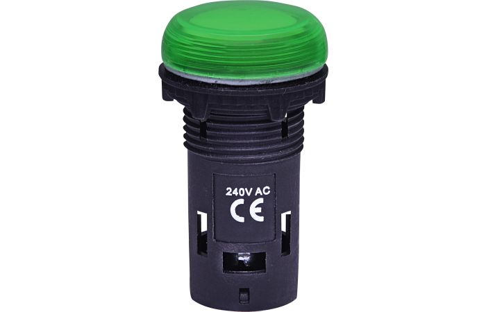 Lemputė žalia 230V AC LED ECLI-240A-G - ETI