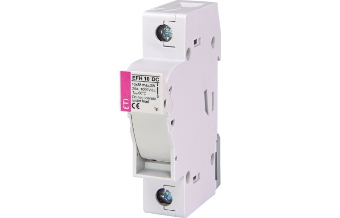 Kirtiklis-saugiklis EFD 10 1P DC 10x38mm - ETI