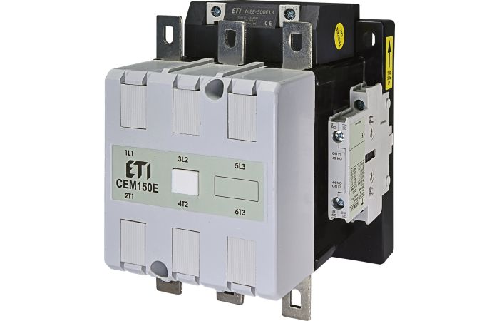 Kontaktorius 3P 75kW 250V AC/DC 2no+2nc CEM150E.22-250V-AC/DC - ETI
