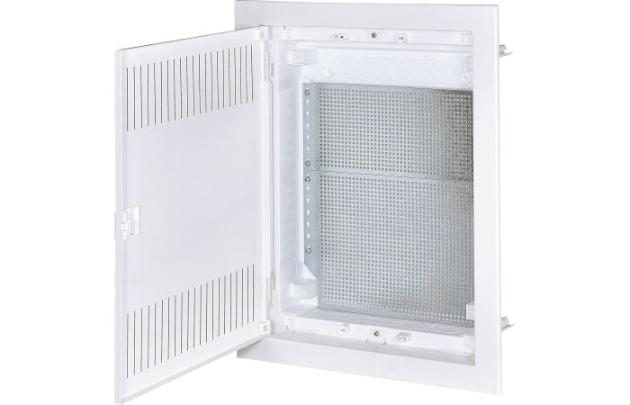 Skydelis p/t 28 modulių IP30 media metalinės perforuotos durys ECG28MEDIA-I - ETI
