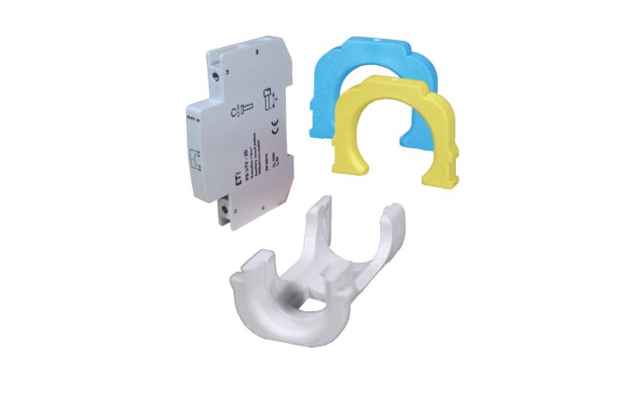 Įdėklas saugikliui 10A D01 raudonas STV D02 - ETI