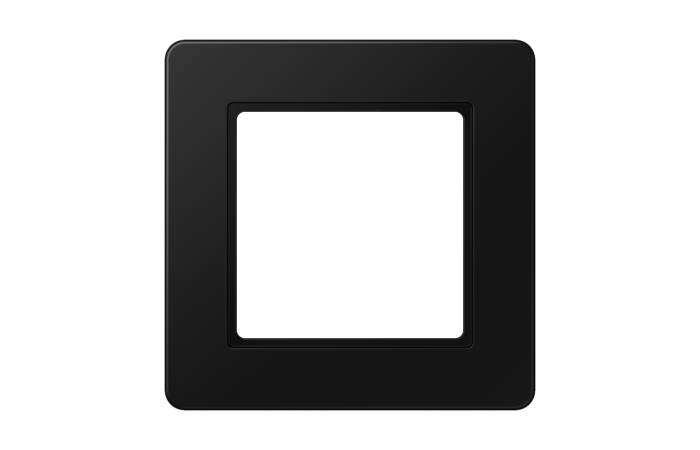 Rėmelis viengubas juodos matinės spalvos A FLOW - JUNG