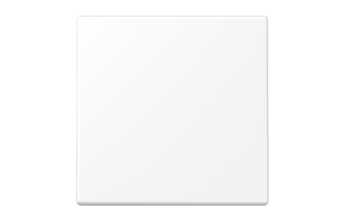 Klavišas viengubam jungikliui žaliuzių/šviesos valdymui baltos matinės spalvos LS - JUNG