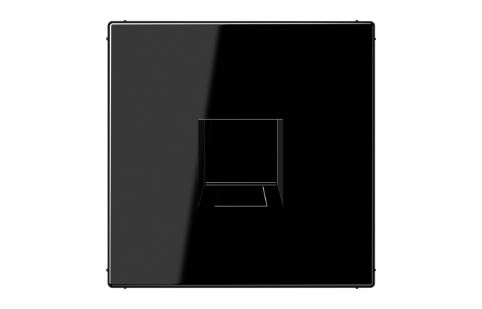 Dangtelis moduliniam lizdui su markiravimo vieta juodos spalvos LS - JUNG