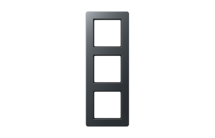 Rėmelis trigubas antracito matinės spalvos A FLOW - JUNG