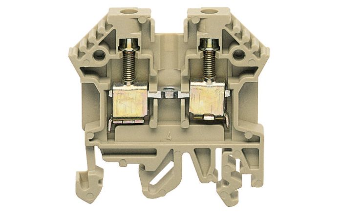 Gnybtas 4mm2/6mm mėlynas ant bėgelio RK - SPELSBERG