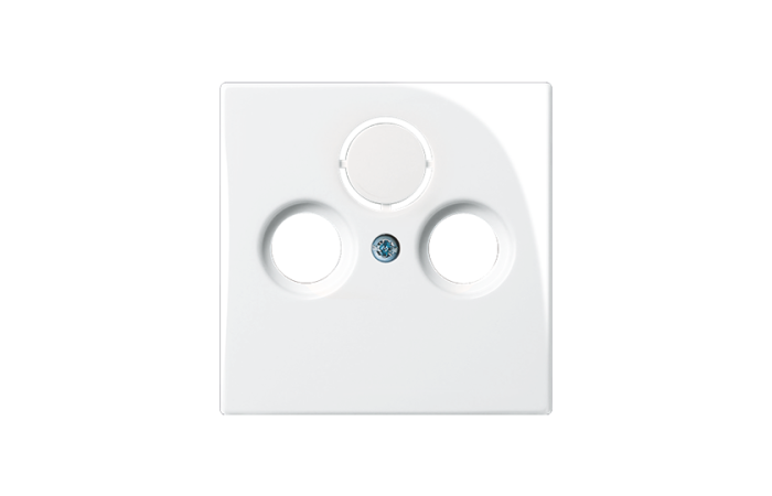 Dangtelis TV/SAT/R lizdui dramblio kaulo spalvos 1743-92-507 Basic 55 - ABB