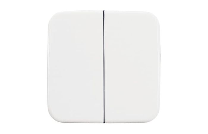 Klavišas dvigubam jungikliui baltas 2505-214 REFLEX - ABB