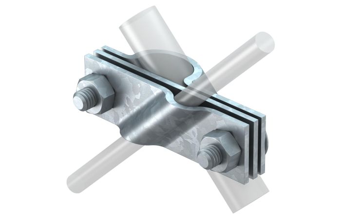 Jungtis elektrodui 20mm su viela 8-10 arba juosta 40mm karštai cinkuota 2760 20 FT - OBO BETTERMANN