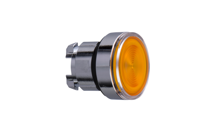 Harmony XB4.Mygtuko su indikacija galva.D-22mm.Spyru, ZB4BW353S, CONTROL & SIGNALLING, PUSH BUTTONS, PILOT LIGHTS & CONTROLS, DIA 22 METAL - SCHNEIDER ELECTRIC (pavadinimas tikslinamas)