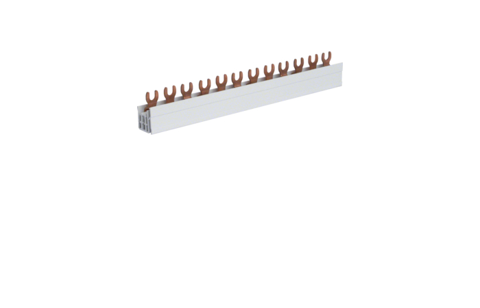 Šyna komutacinė 3P 10mm2 12 modulių šakutė - HAGER