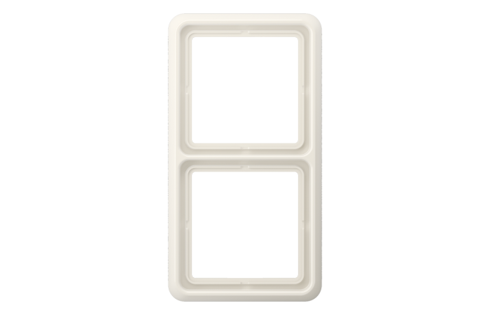 Rėmelis dvigubas dramblio kaulo spalvos CD - JUNG