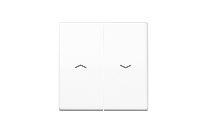 Klavišas žaliuzių valdymo jungiklio baltas AS 500 - JUNG