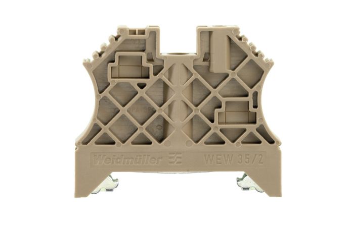 Detalė galinė stabdymui, gnybtams pilka WEW 35/2 - WEIDMULLER