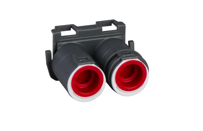 Jungtis vamzdžiui dviguba 16/20mm Multifix Eco [20] - SCHNEIDER ELECTRIC