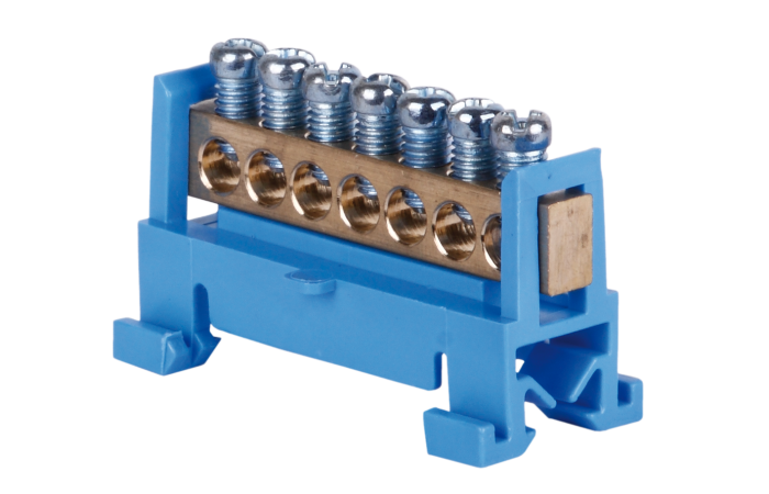 Gnybtas 7x16mm2 mėlynas N7 - POLLMANN