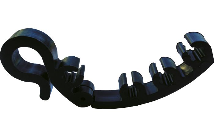 Laikiklis kabeliui loveliuose reguliuojamas DEVIgut V2 [pak. po 25 vnt.] - DEVI