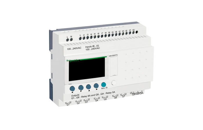 Relė programuojama Zelio 26IO 6AI 10RO 100..240V AC - SCHNEIDER ELECTRIC