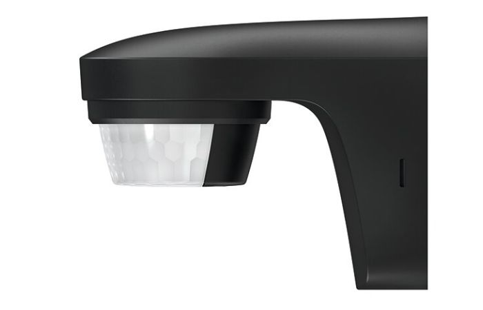 Jutiklis judesio v/t IP55 2-500W LED H-2m D-9m 150 laipsnių juodas theLuxa S150 - THEBEN
