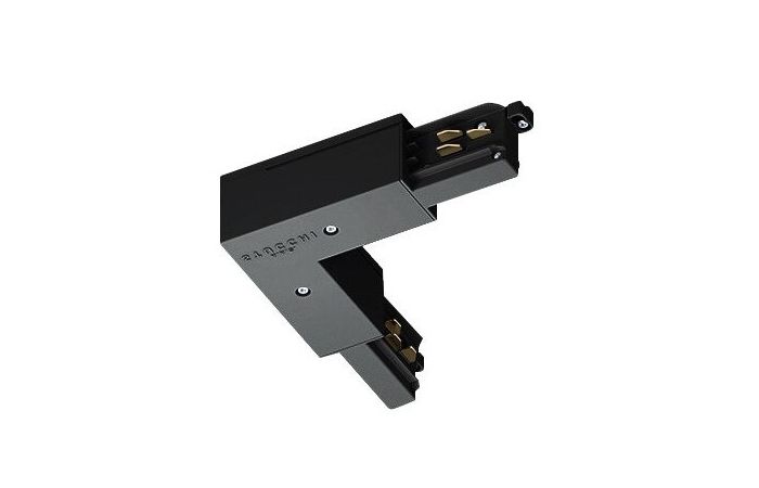 Jungtis kampinė bėgeliui juoda DALI 9012/B XTS 35-2 - NORTHCLIFFE