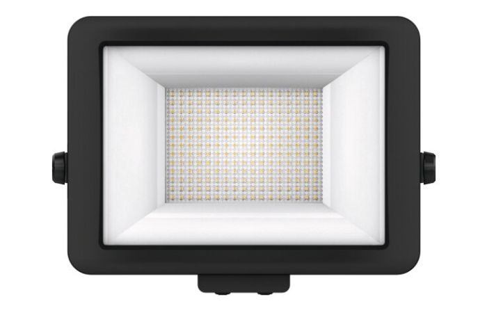 Prožektorius LED 100W IP65 5000K 10200lm juodas THELEDA B100L BL - THEBEN