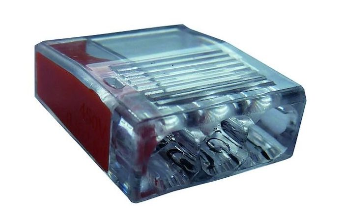 Gnybtas paskirstymo dėžutei 3x0.5-2.5mm2 oranžinis PSK 3250 - PROTEC