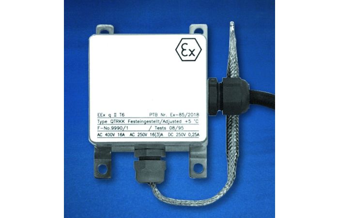 Termostatas su fiksuota temperatūra +5C, +10C, +15C 16A EEX qe II T6 IP54 - KRAEMER & KRAUS