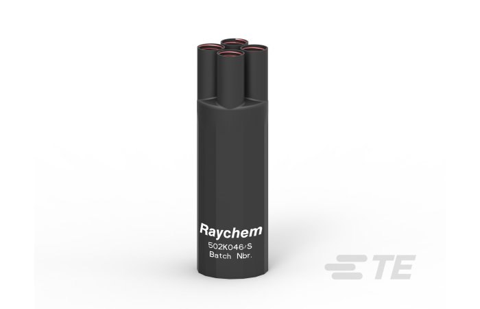 Pirštinė termosusitraukianti su klijais 4 pirštų 48-19 [25-95mm2] 1kV 502K046/S - RAYCHEM