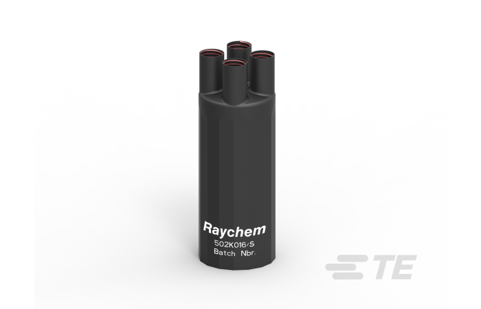 Pirštinė termosusitraukianti su klijais 4 pirštų 75-25 [50-150mm2] 1kV 502K016/S - RAYCHEM