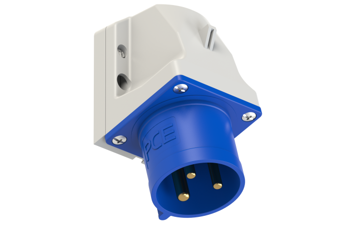 Kištukas CEE v/t 3P 32A 230V 6h IP44 - PCE