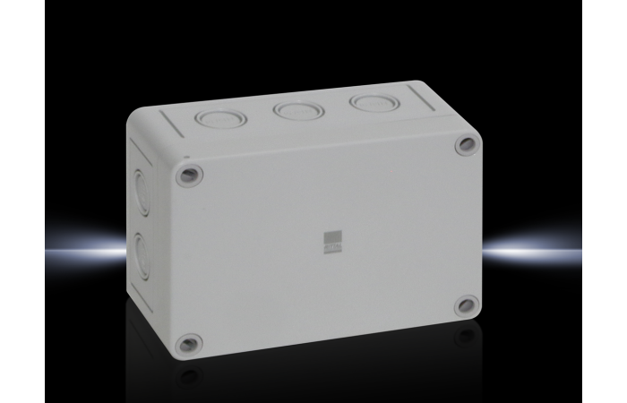 Dėžutė v/t [94x130x57] IP66 tuščia pilka PK 9508.050 [pak. po 4 vnt.] - RITTAL