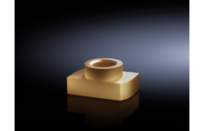 Veržlė M6 varinė Maxi-PLS 45 S/45 SV 9640.900 [pak. po 15 vnt.] - RITTAL