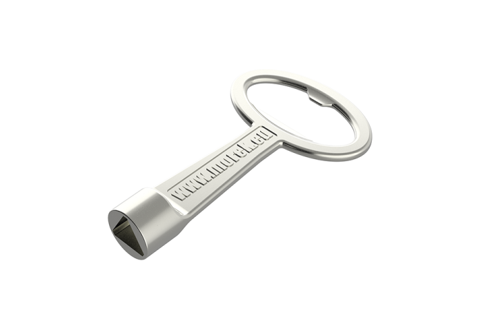 Raktas spintai trikampis 10mm - MOREK