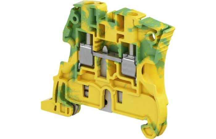 Gnybtas 6mm2/6mm geltonai žalias ant bėgelio ZS6-PE - ENTRELEC